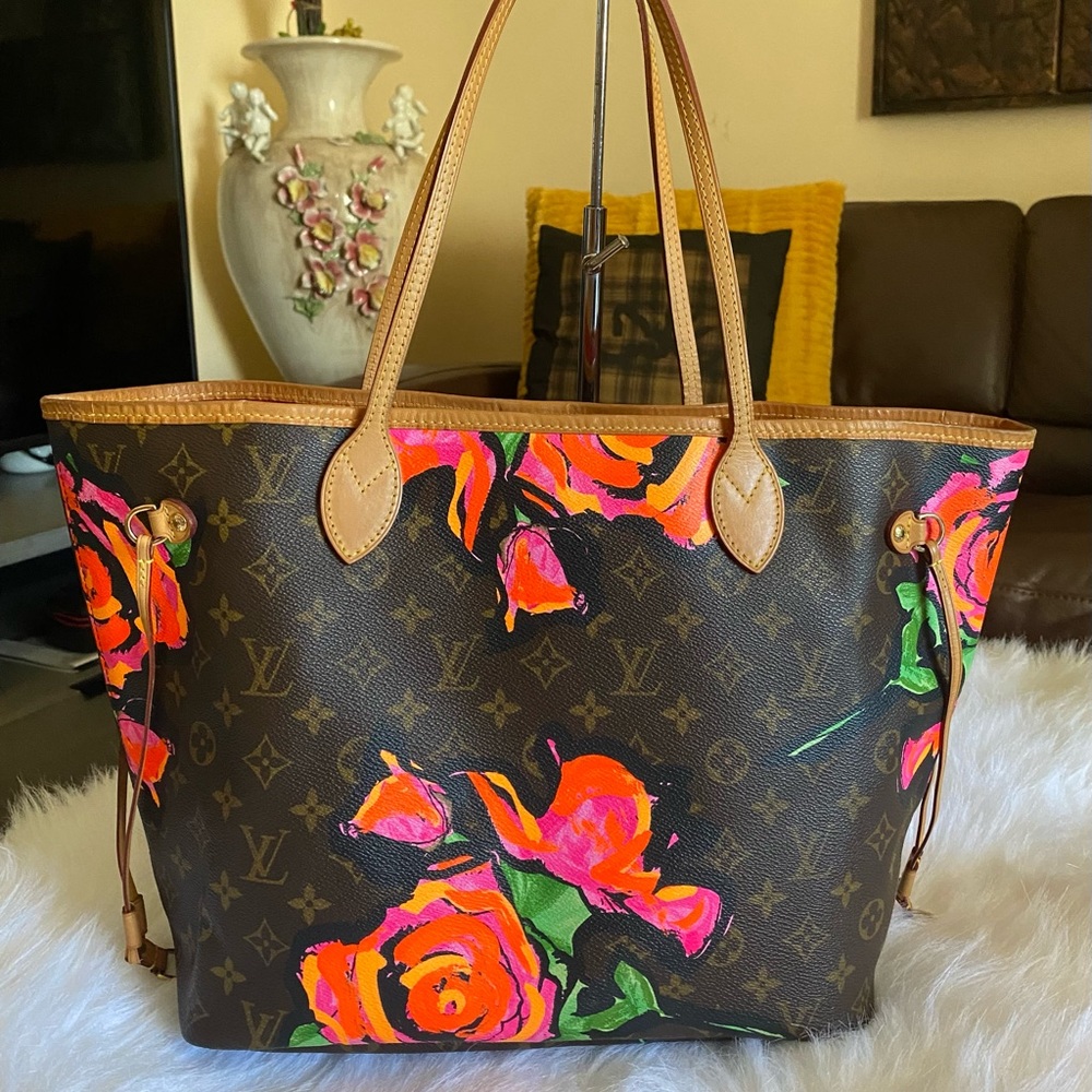 Lv limited edition Stephen Sprouse Neverful MM size